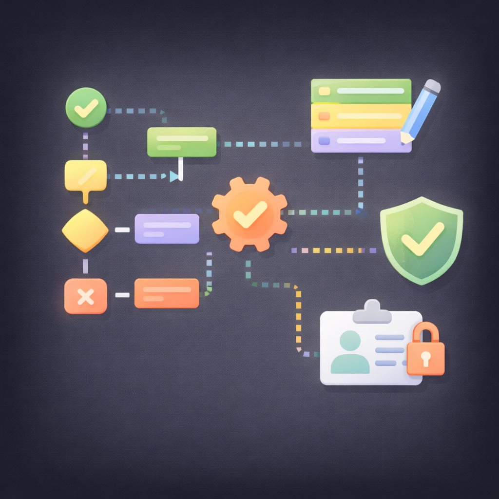 Customizable workflows and compliance enforcement